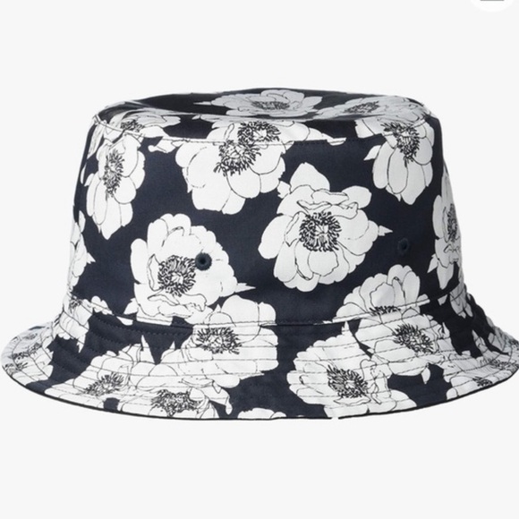NWT STEVEN MADDEN upf 50+sun protection reversible floral bucket hat one size - Picture 1 of 10